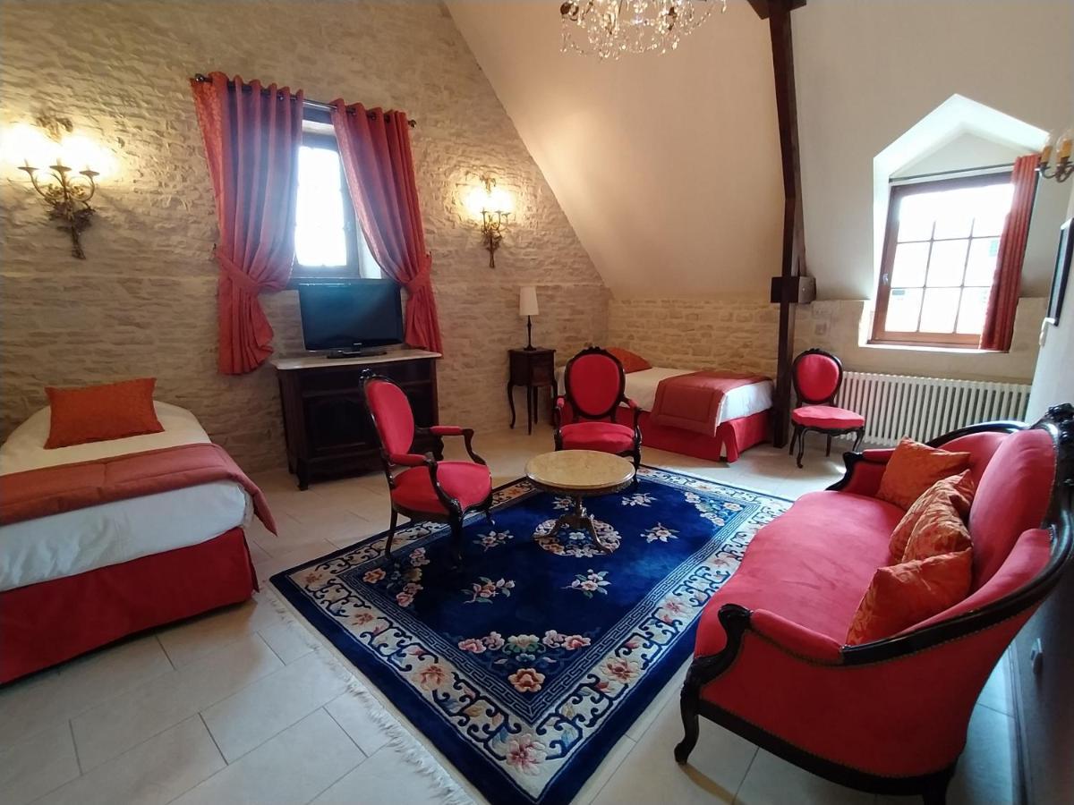 Hotel Le Manoir De Mathan Crepon A La Campagne 5 Mn D'Arromanches Et 10 Mn De Bayeux Exterior foto